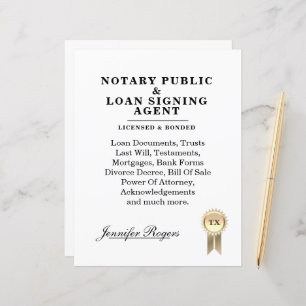 Contract looking certificate style