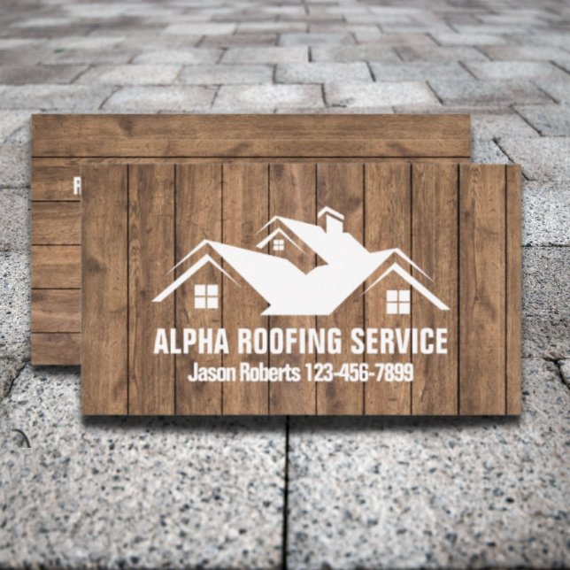 Contractor Roof Repair Construction Roofer Roofing Business Card (Contractor Roof Repair Construction Roofer Roofing Business Card)