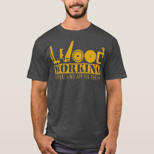 Contractor Woodworking Tools Wood Worker Humour Ha T-Shirt