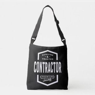 Contractor Work Job Title Gift Crossbody Bag