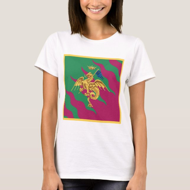 Contrada del Drago (Dragon) Palio di Siena T-Shirt (Front)