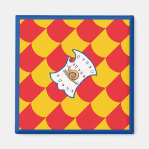 Contrada della Chiocciola (Snail) Palio Magnet