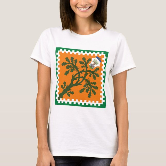 Contrada della Selva (Forest) Palio di Siena T-Shirt (Front)