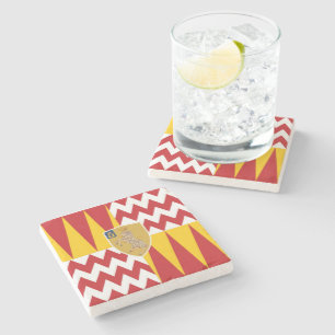 Contrada di Valdimontone (Valley of the Ram) Stone Coaster