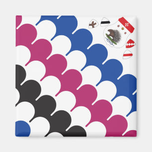 Contrada Sovrana dell' Istrice (Porcupine) Palio Magnet