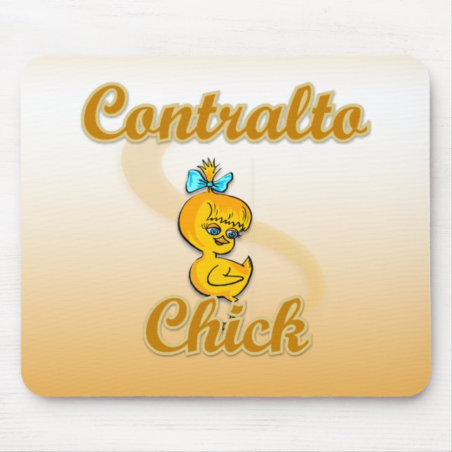 Contralto  Chick Mouse Mat (Front)