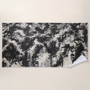 Contrasting Obsessions Beach Towels