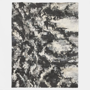 Contrasting Obsessions Fleece Blanket