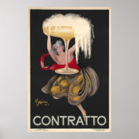 Contratto Champagne Vintage Alcohol Advertising