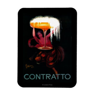 Contratto Vintage PosterEurope Magnet