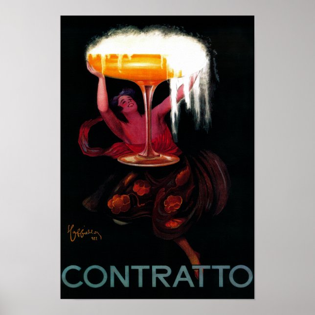 Contratto Vintage PosterEurope Poster (Front)