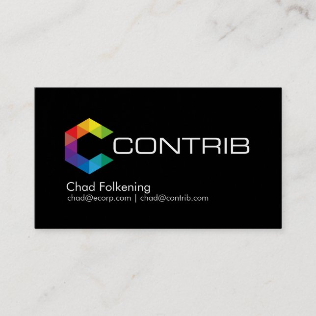 Contrib Business Cards (Front)