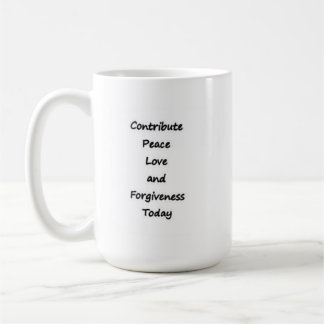 Contribute #1 coffee mug