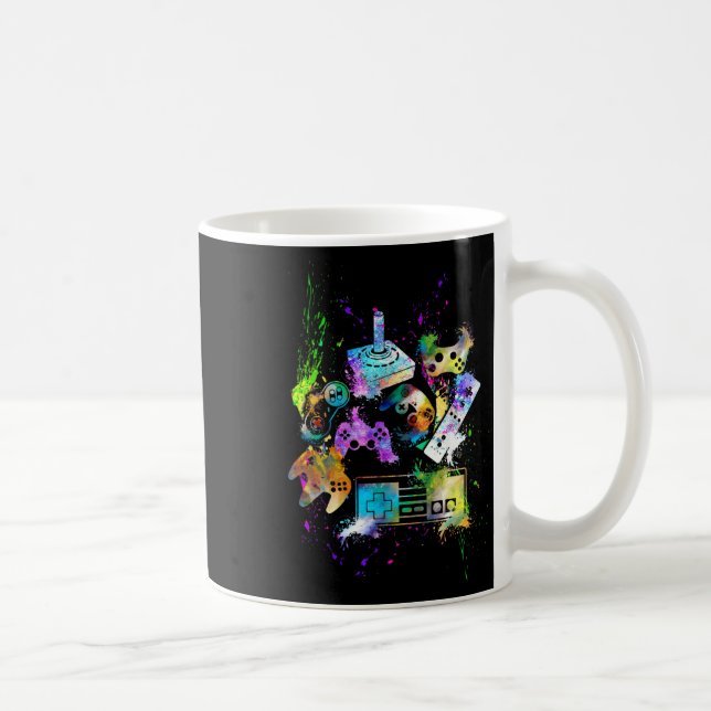 Control All The Things Video Game Controller 2  Coffee Mug (Right)