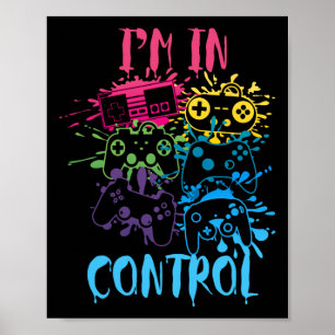 Control All The Things Video Game Controller 3  Poster
