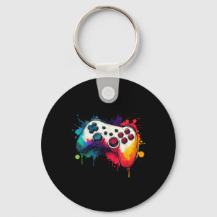 Control All The Things Video Game Controller Gamer Key Ring