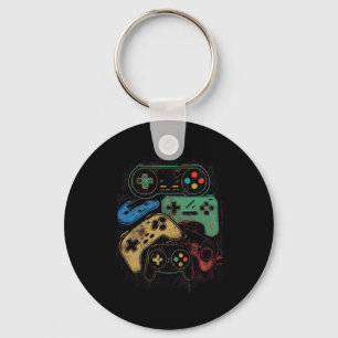 Control All The Things Video Game Controller Gamer Key Ring
