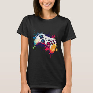 Control All The Things Video Game Controller Gamer T-Shirt