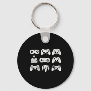Control All The Things Video Game Controller Gamin Key Ring