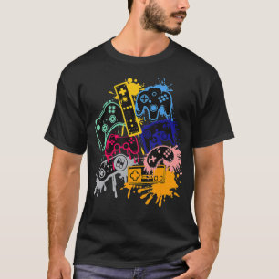 Control all the Things Video Game Controller  T-Shirt