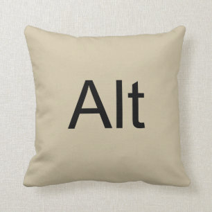 Control Alt Delete (Ctrl Alt Del) Pillow
