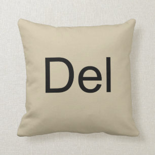Control Alt Delete (Ctrl Alt Del) Pillow