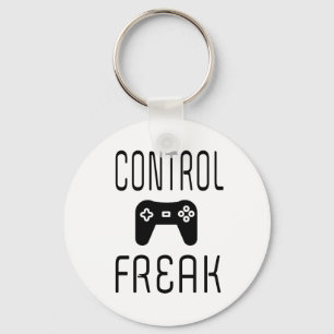 Control Freak Video Game Gamer Key Ring