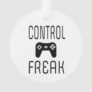 Control Freak Video Game Gamer Ornament