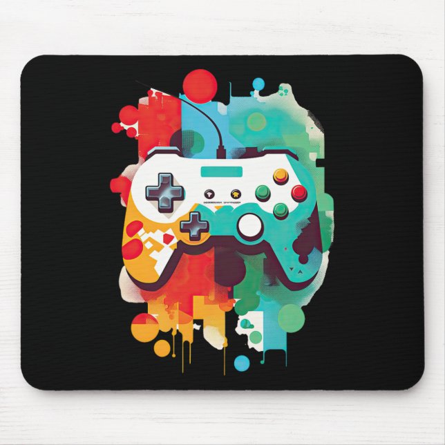 Control Gamer Video Game Controller 12  Mouse Mat (Front)