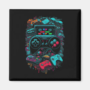 Control Gamer Video Game Controller 14 Magnet