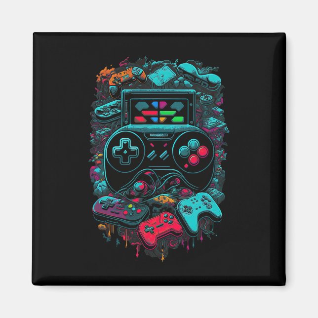 Control Gamer Video Game Controller 14  Magnet (Front)