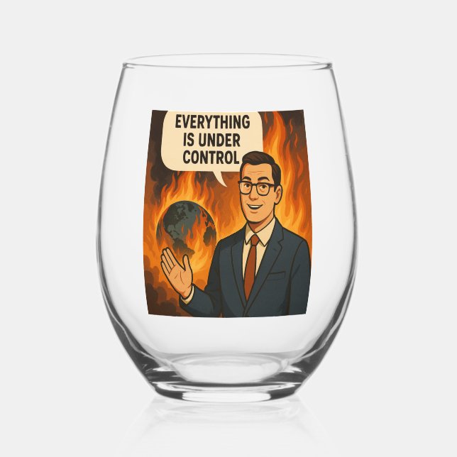 Control Stemless Wine Glass (Back)
