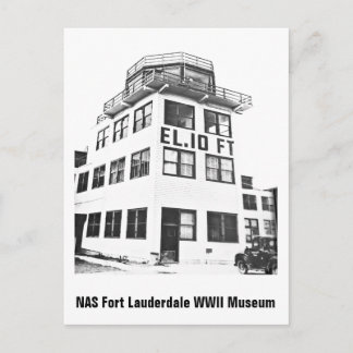 Control Tower at NAS Fort Lauderdale Postcard