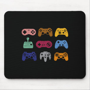 Control Video Game Controller Console Gaming Retro Mouse Mat