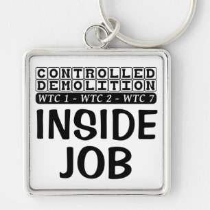 Controlled Demolition WTC Building 7 Inside Job Key Ring