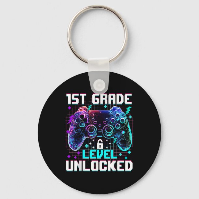 Controller 1st Grade Level Unlocked First Day Of S Key Ring (Front)