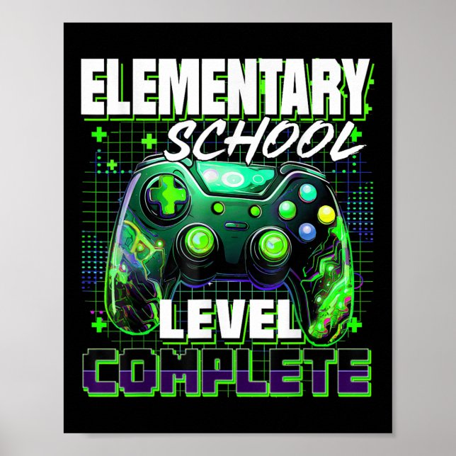 Controller Elementary School Level Complete Gradua Poster (Front)