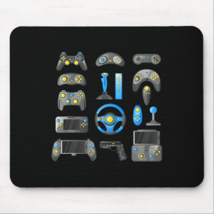 Controller Game Control All The Things Video Game Mouse Mat