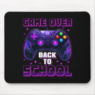 Controller Game Over Back To School First Day Of S Mouse Mat