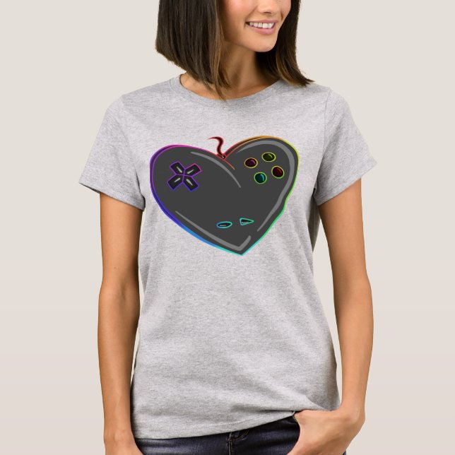 Controller Heart T-Shirt (Front)