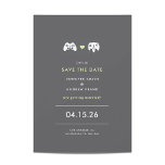 Controller Love Save the Date<br><div class="desc">Beautifully printed save the dates that can be customised for your special occasion. Check out the Origami Prints store for wedding invitations,  rsvp cards and other products that compliment this design!</div>