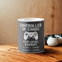 Controller of Chaos Personalised Gamer Dad