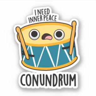 Conundrum Funny Drummer Drum Pun 