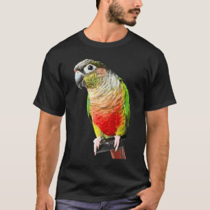 Conure Parrot Bird Green cheek Love for birds T-Shirt