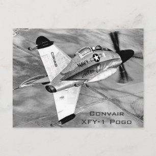 Convair XFY-1 Pogo VTOL Aircraft Postcard