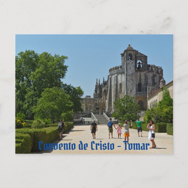 Convent of Christ in Tomar. Portugal Postcard (Front)