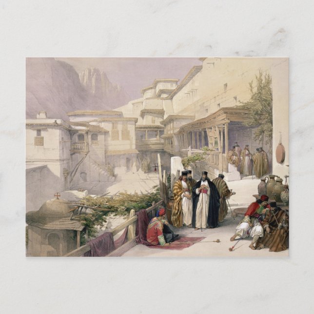 Convent of St. Catherine, Mount Sinai, February 17 Postcard (Front)