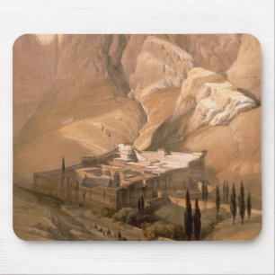 Convent of St. Catherine with Mount Horeb, Februar Mouse Mat
