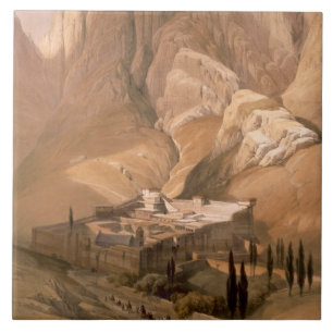 Convent of St. Catherine with Mount Horeb, Februar Tile