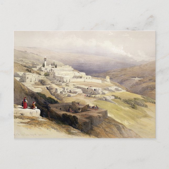 Convent of the Terra Santa, Nazareth Holiday Postcard (Front)